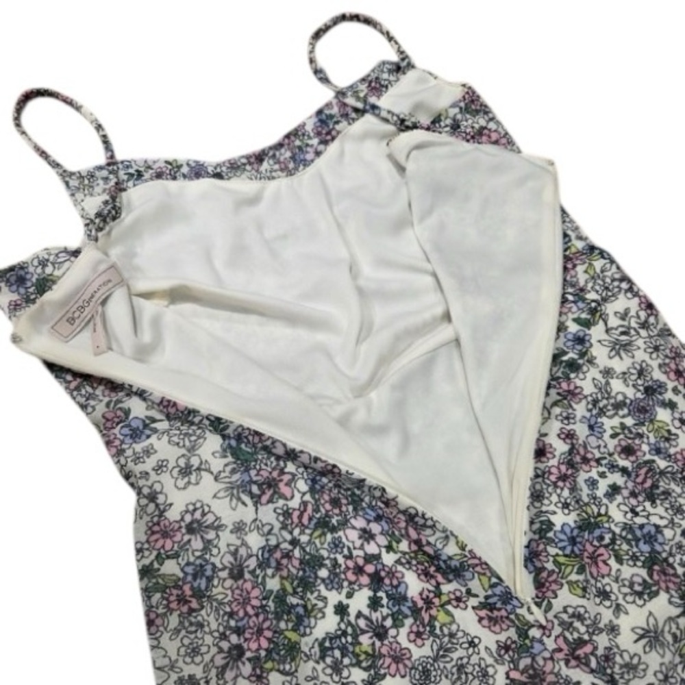 Revolve Bcbgeneration Floral Spaghetti Strap Slip… - image 4